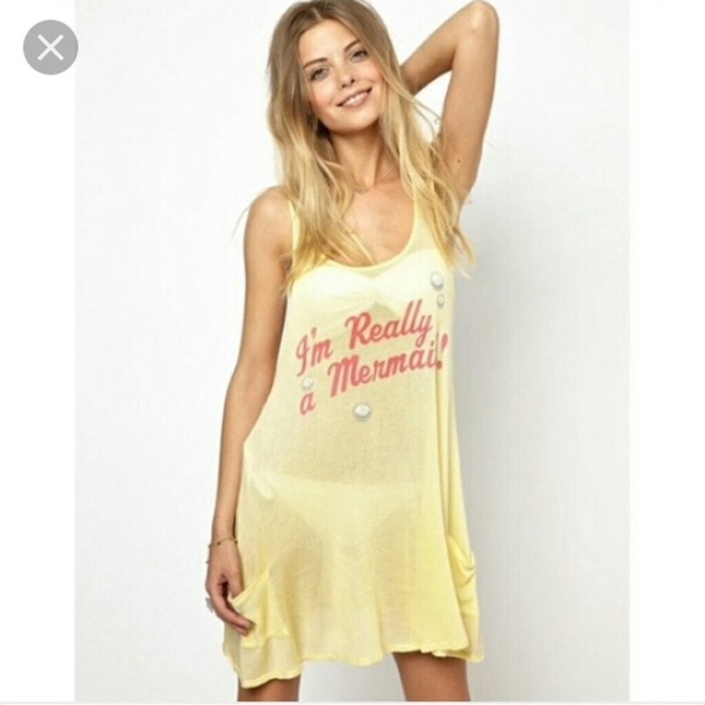 Wildfox I’m Really a Mermaid Dress / Coverup